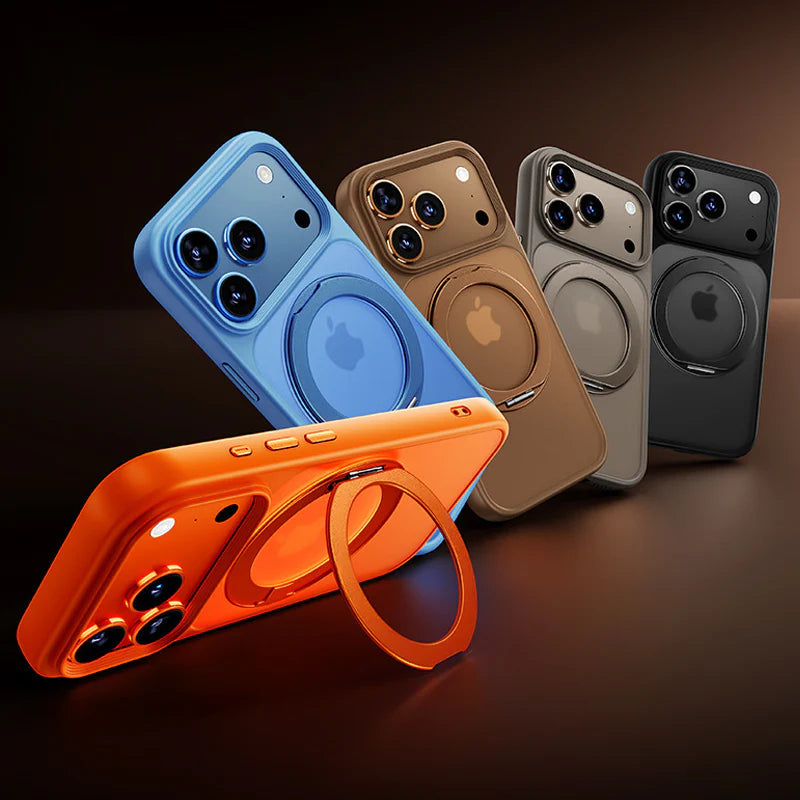 Magnetic Rotating Bracket Mobile Phone Case