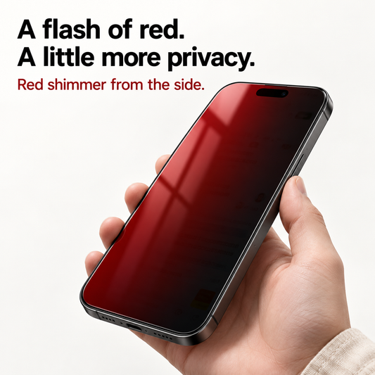📱Privacy Screen Protector — Easy Install Tray, Less Dust, Clear Front View