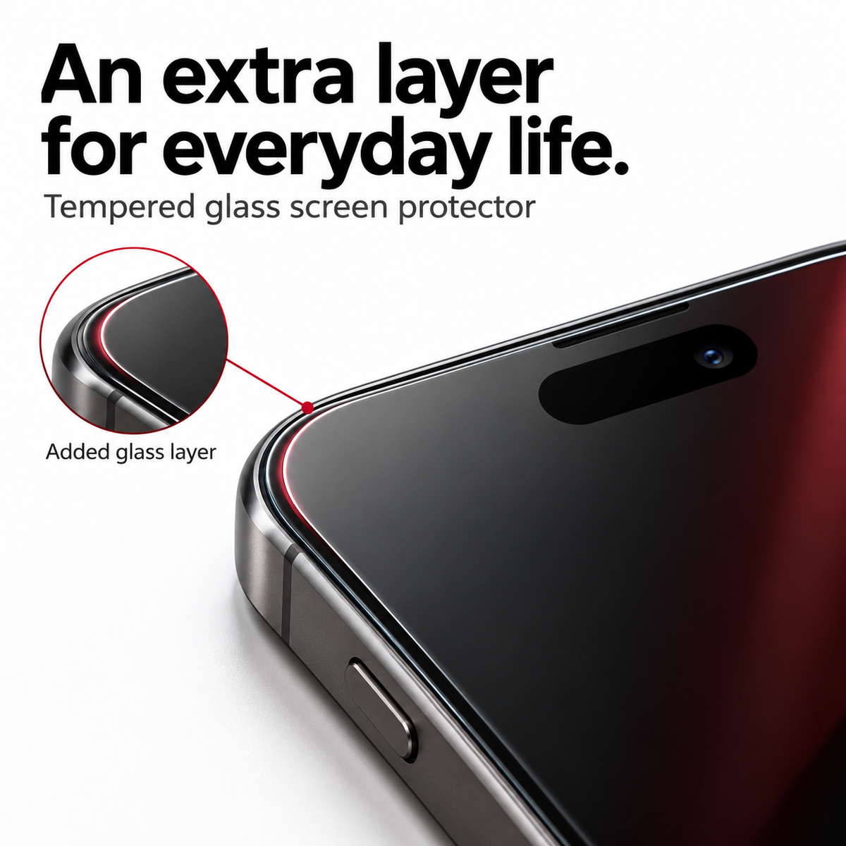 📱Privacy Screen Protector — Easy Install Tray, Less Dust, Clear Front View
