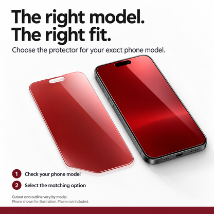 📱Privacy Screen Protector — Easy Install Tray, Less Dust, Clear Front View