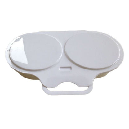 🍳 Microwave Dual Egg Poacher Steamer: Quick & Healthy Breakfast Maker! ⚡